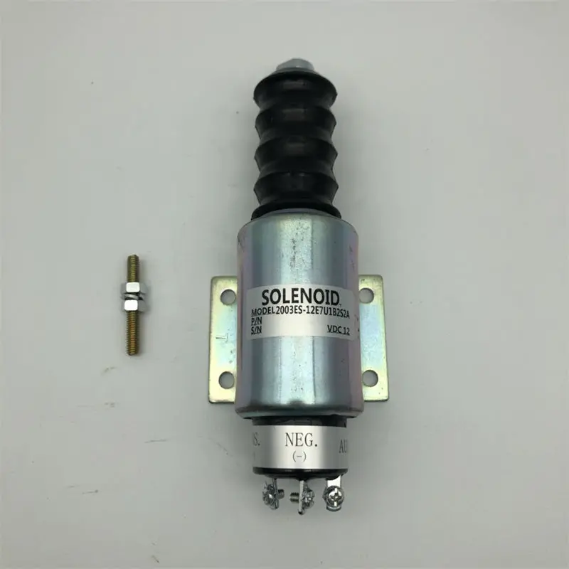 Diselmart 12V 2003Es-12E7u1b2s2a Fuel Stop Solenoid Valve Fits For Woodward 2