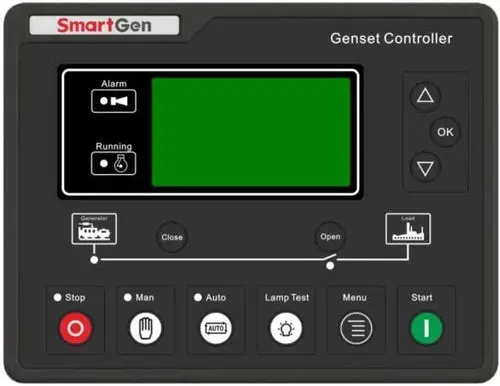 Hsc960 Generator Controller Gas Genset Control With Led Small Size For Smartgen 1