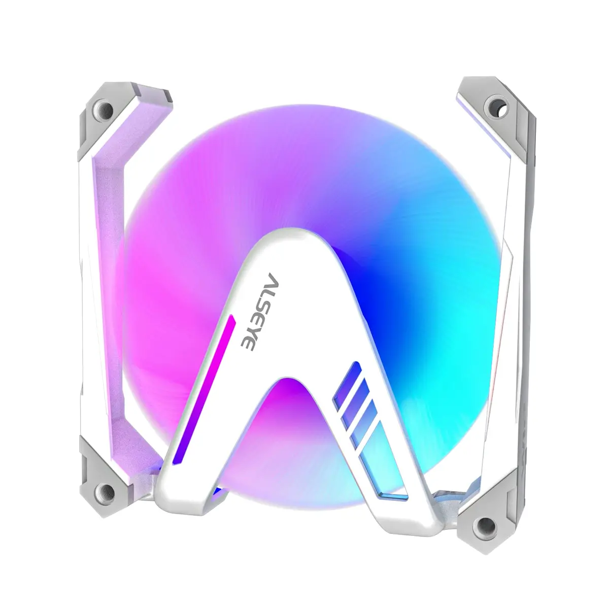 Alseye Warrior W12 White – 120Mm Argb Cabinet Fan With Pwm Controller (Single Pack) 1