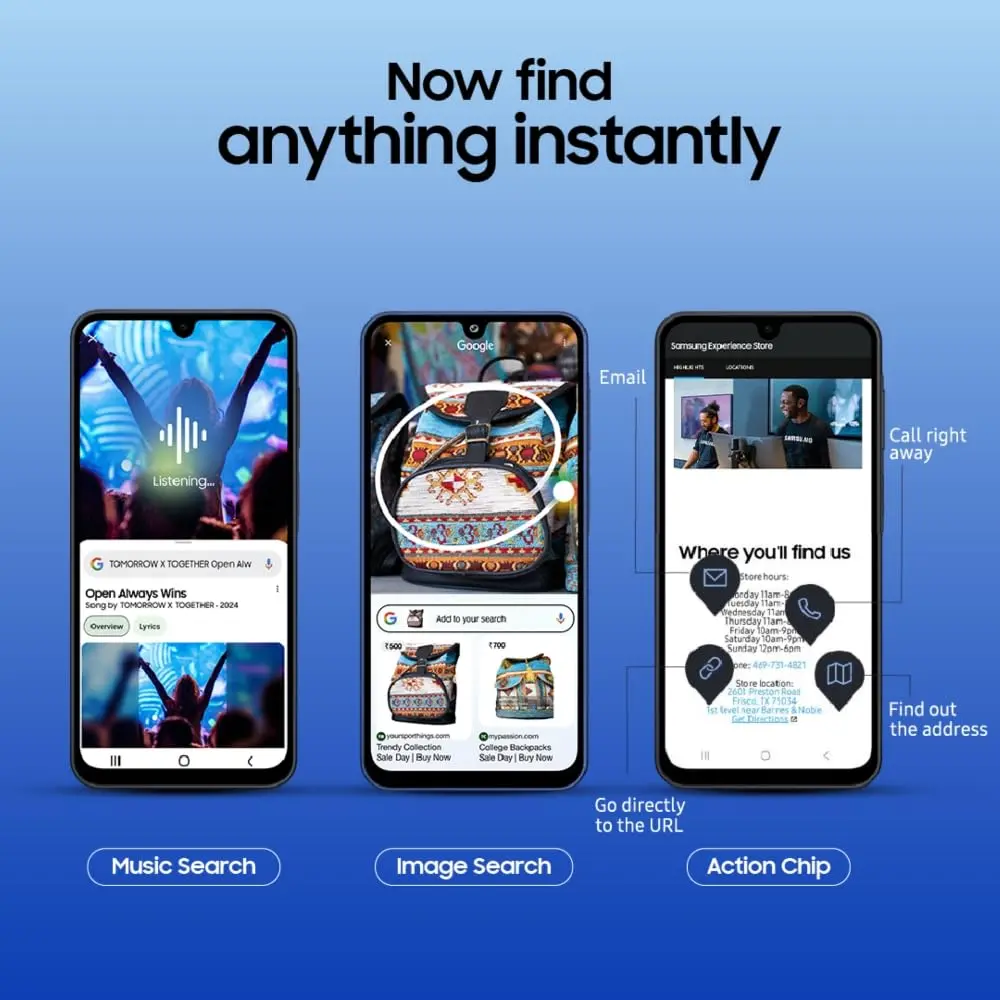 Samsung Galaxy A17 5G Blue 1