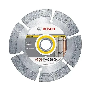 Bosch 2608602460 110X16/20X12mm Segment Diamond Cutting Blade 1