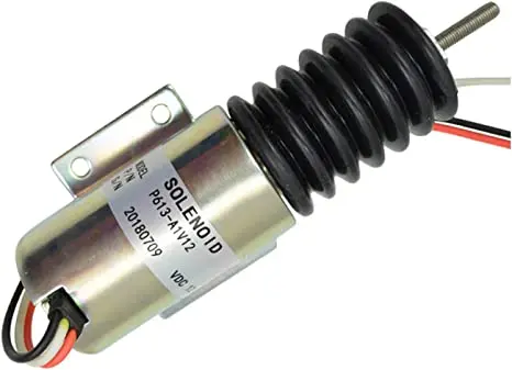 P613-A1v24 P613a1v24 Push Pull Solenoid Stop Solenoid With 3 Wire Fits For Trombetta 1
