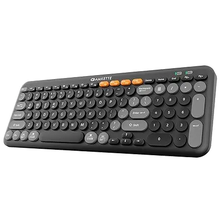 Dealsplant Wireless Keyboard/Bluetooth Keyboard One Click Device Switching And Ai Access For Windows, Macos, Android And Ios 1