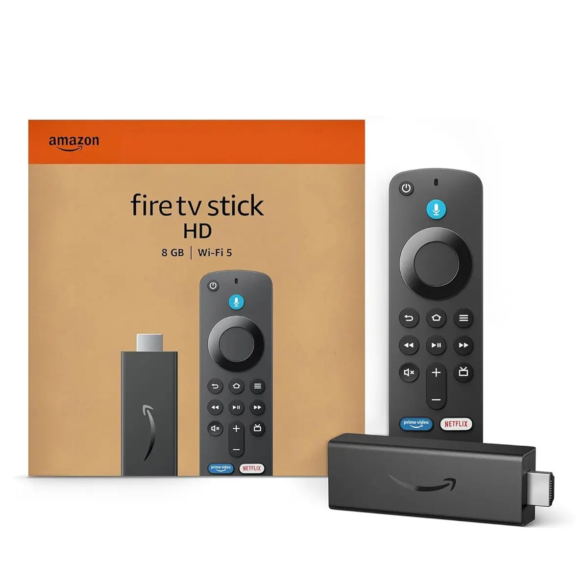 Amazon Fire Tv Stick Hd (Newest Model), Alexa Voice Remote With Tv Power & Volume Controls, Full Hd Streaming Device 1