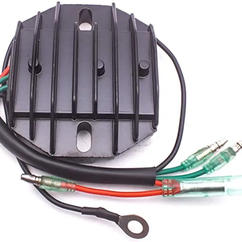 6Ah-81960-00 Regulator Rectifier Fits For Yamaha 4 Stroke 15Hp 20Hp F15 F20 Outboard Engine 1