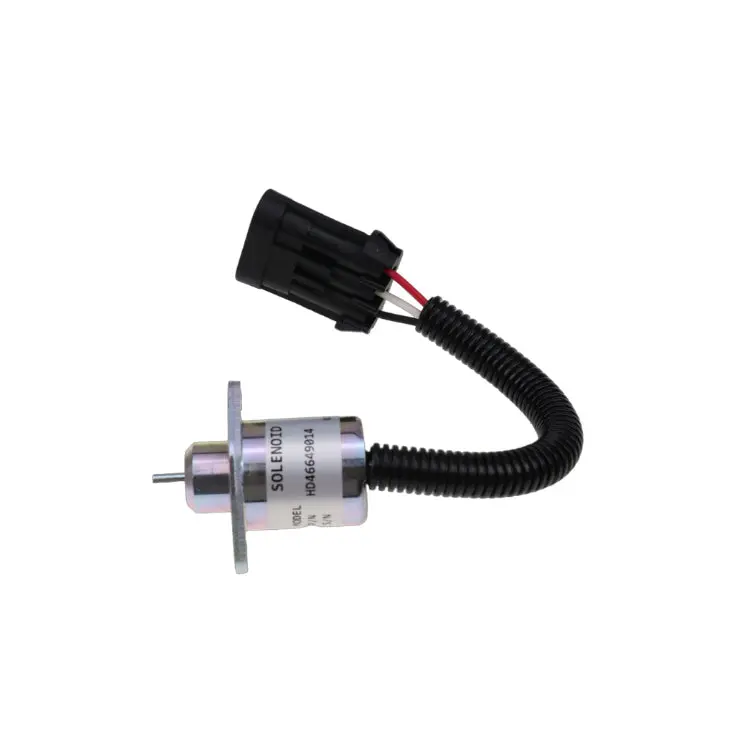Diselmart 12V 6670602 Fuel Shut Off Solenoid Valve Fits For Bobcat Loader 463 553 S70 S100 1