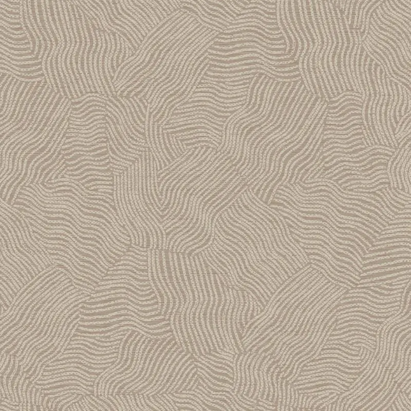 Tenere Desert Ripple Wallpaper Taupe Sample 1