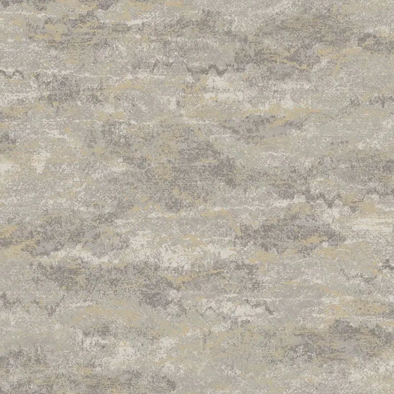 Atlas Metallic Wallpaper Steel Grey Sample 1