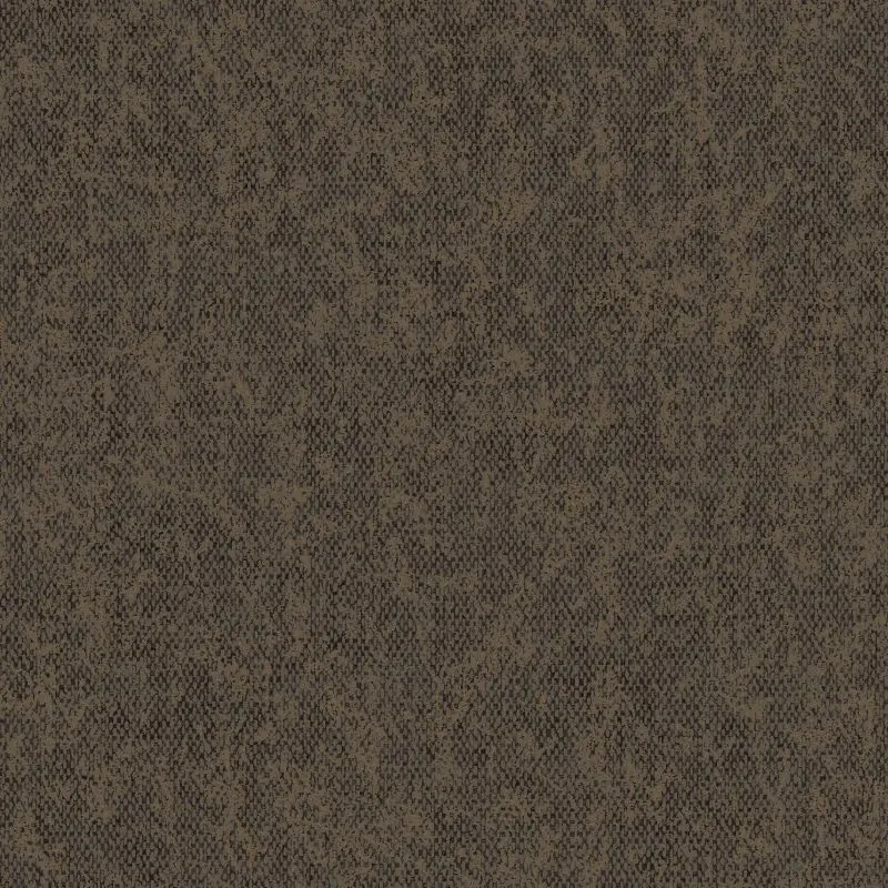 Sinamay Metallic Woven Fabric Wallpaper Noir/ Gold Sample 1