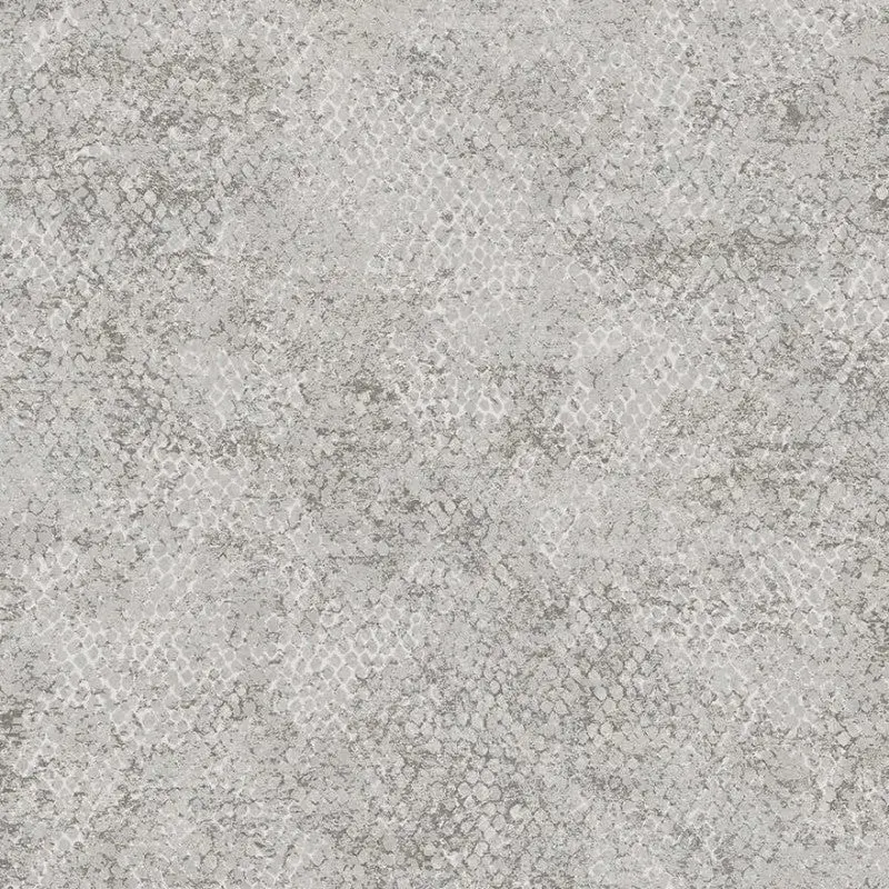 Ophidian Snake Skin Effect Wallpaper Sample - Grey 1