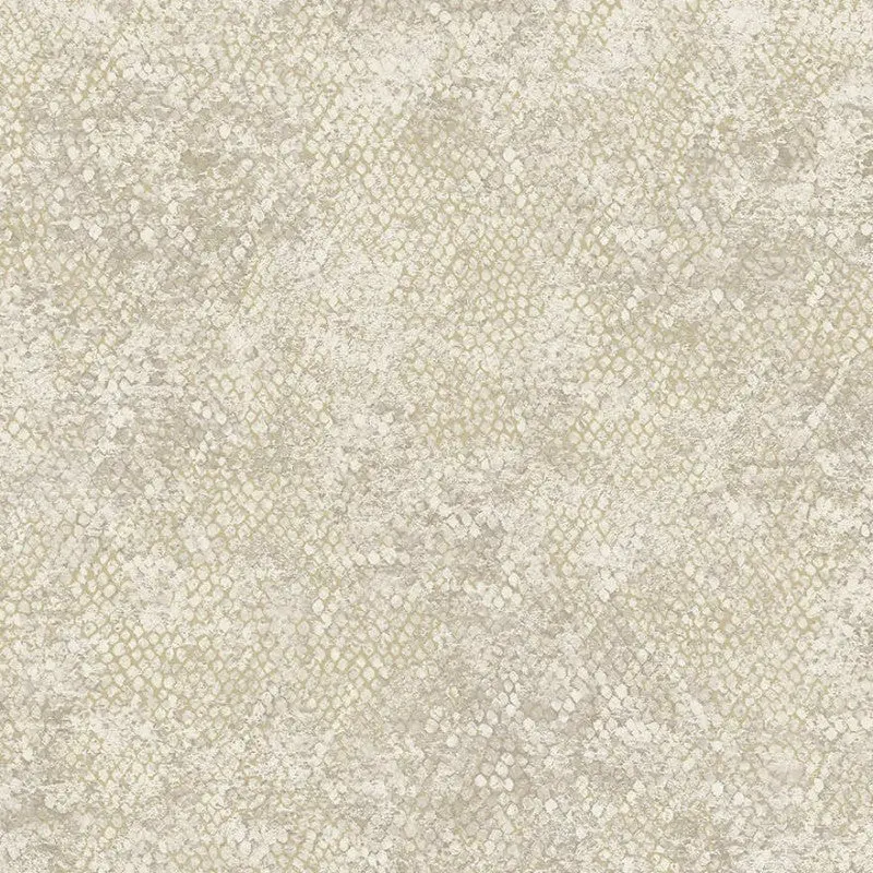 Ophidian Snake Skin Effect Wallpaper Sample - Cream 1