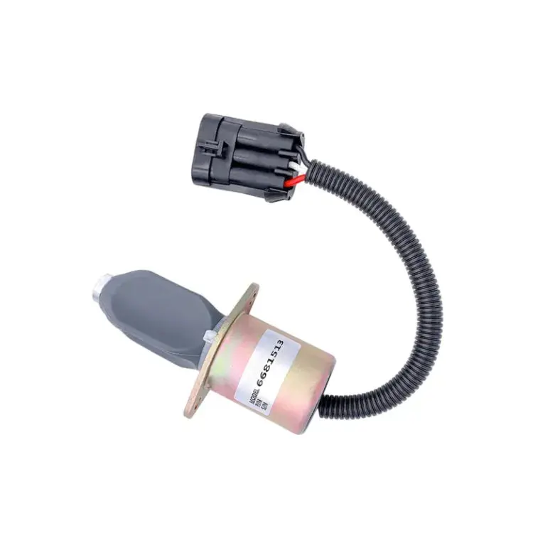 6681513 Replacement Fuel Stop Solenoid Valve Fits For Bobcat 325 328 331 334 337 341 1