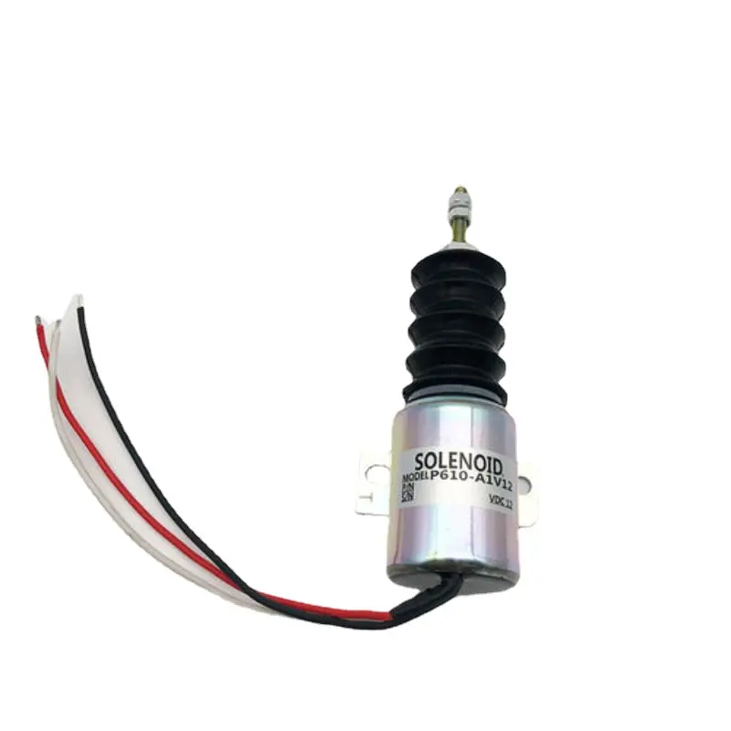 12V Am124379 P610-A1v12 Stop Solenoid Fits For John Deere 415 455 F915 F925 F935 1