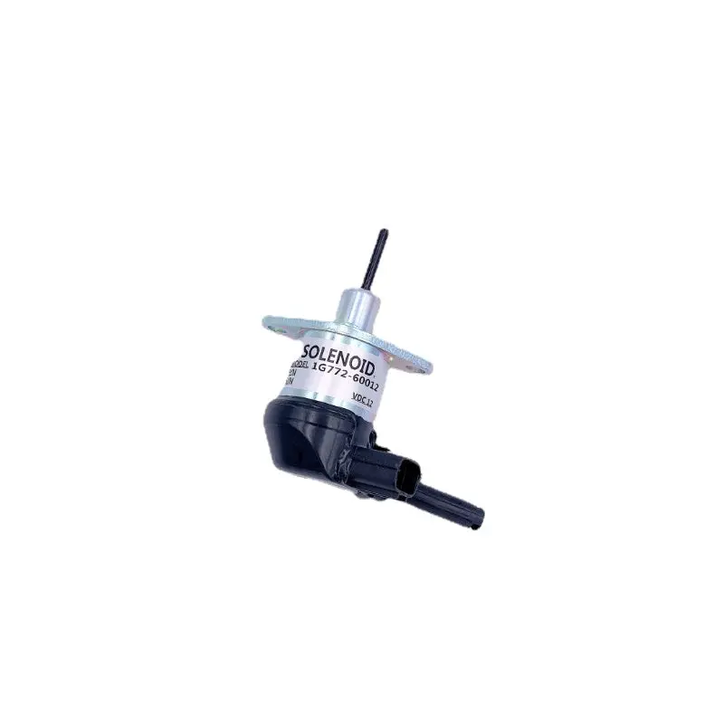 Diselmart 12V 1G772-60012 1G772-60014 Fuel Stop Solenoid - Sinocmp Shut Off Solenoid For Kubota V3300 Tractor 1