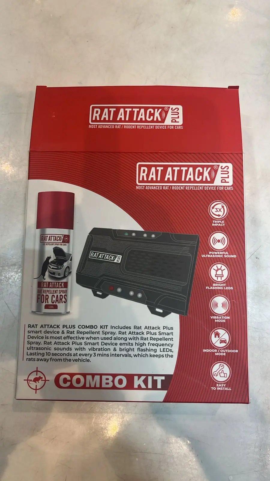 Rat Attack Plus With Light And Vibration Sensor 1