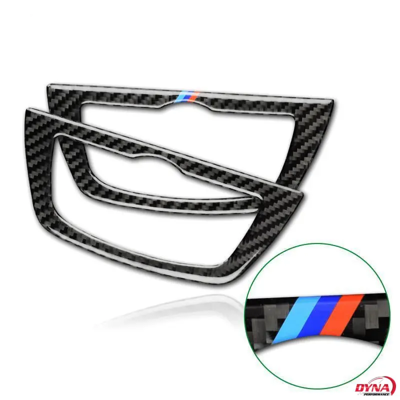 Dynacarbon™️ Carbon Fiber Headlight Switch Trim For Bmw 5 Series G30 528I 530I 540I 2