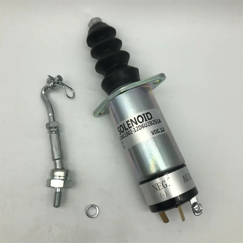12V 1502-12D6u2b2s2a Fuel Shutoff Solenoid Fits For Woodward 307-2546 Series 2