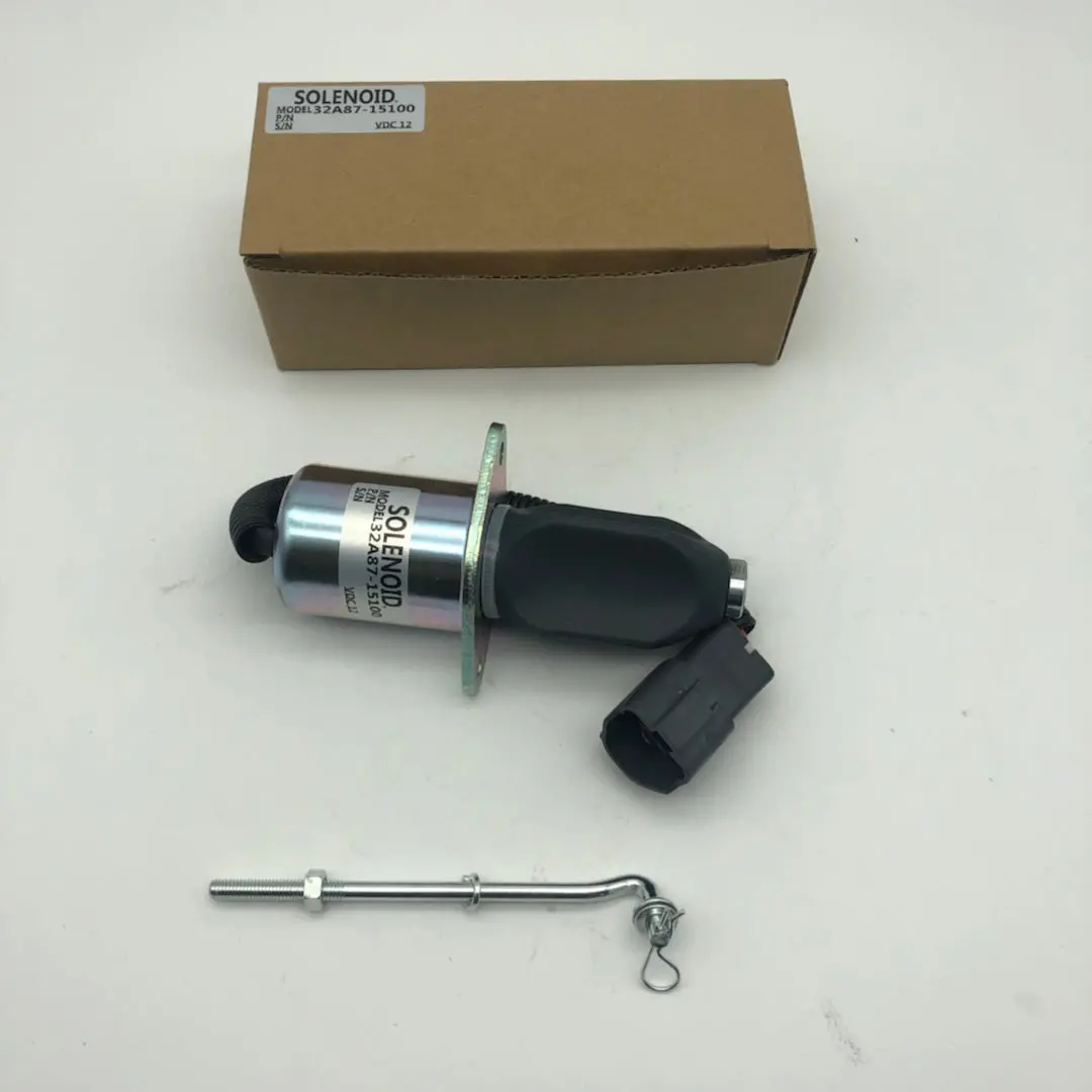 12V Sa-4010-12 Stop Solenoid For Mitsubishi Excavator Engine Parts S4q S4s S6s 2