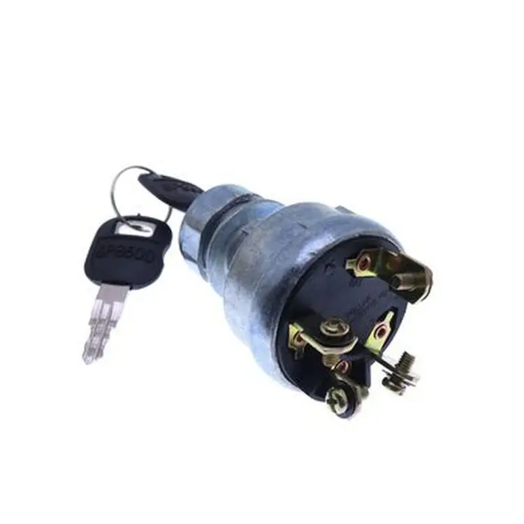 Diselmart Ignition Starter Switch 163-2660 Ca1632660 163-2660 With 2 Keys For Caterpillar Cat Engine 3054 Backhoe Loader 416C 426C 428C 436C 438C 1