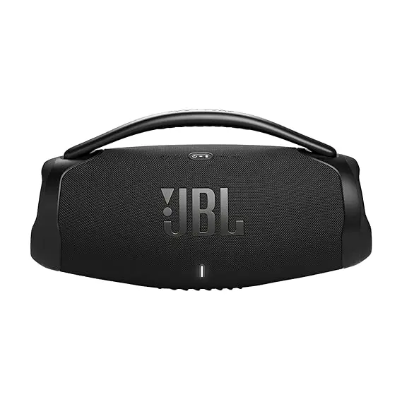 Jbl Boombox 3 Wi-Fi, Wireless Portable Bluetooth Speaker, 24H Playtime, Deepest Bass, Built-In Powerbank, Wi-Fi With Airplay, Alexa Multi-Room, Chromecast Built-In™, Partyboost, Ip67, App (Black) 1