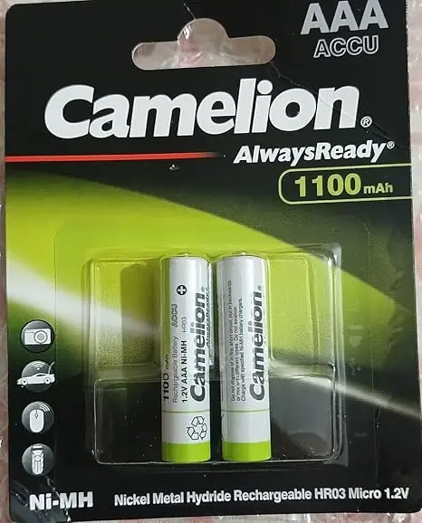 Camelion Aaa1100 Rechargeable Battery 1