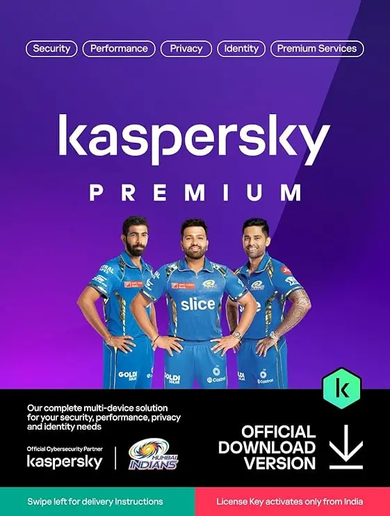 Kaspersky Premium - Total Security (Ultimate Security) 3 User- 1 Years, Email Delivery In 2 Hours 1