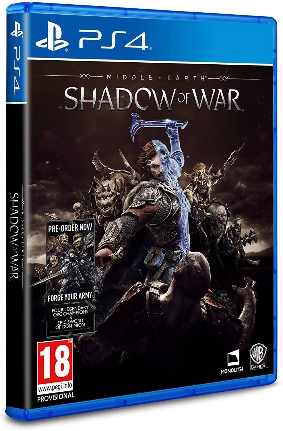 Middle-Earth: Shadow Of War Ps4 1