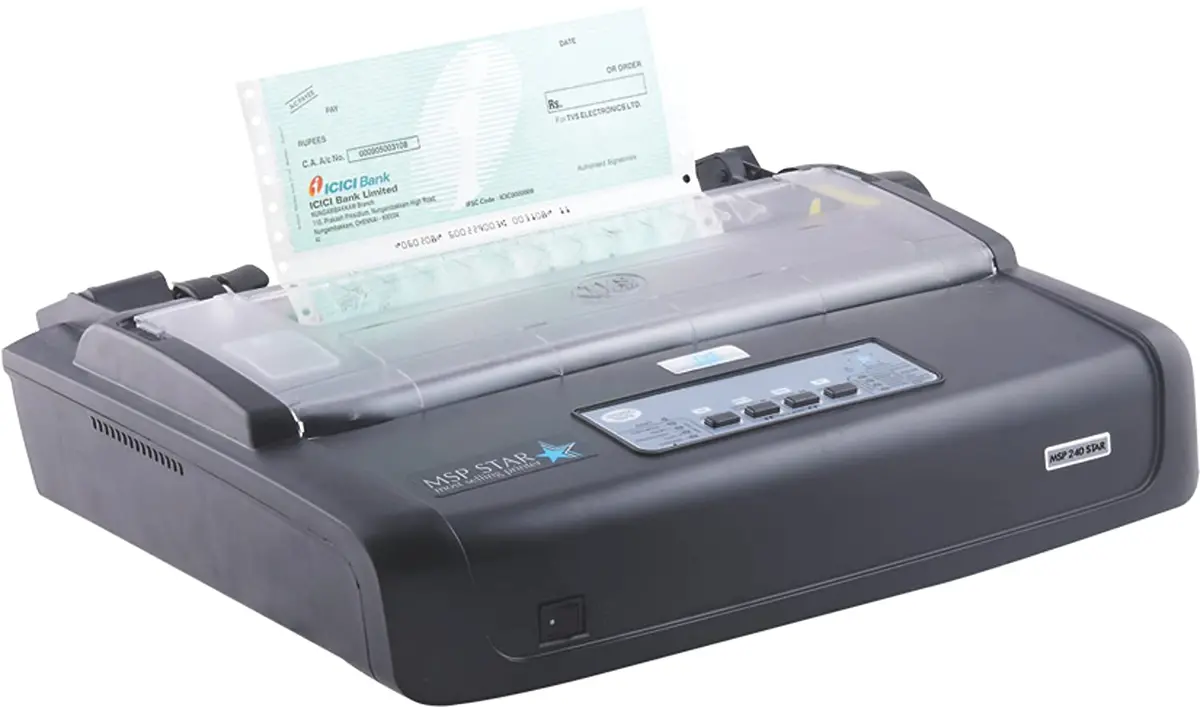 Tvs Printer-240 Monochrome Dot Matrix Printer 1