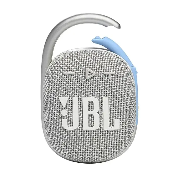 Jbl Clip 4 Eco With Eco-Friendly Recycled Materials & Packaging, Wireless Portable Bluetooth Speaker, Pro Sound, Integrated Carabiner, Dust & Waterproof, Type C (Without Mic) 2