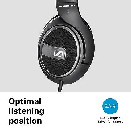 Sennheiser Hd 559 Wired Over Ear Headphones Without Mic(Black) 1