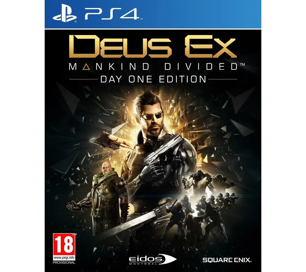 Deus Ex Mankind Divided - Day One Edition Game Addicts Ps4 1