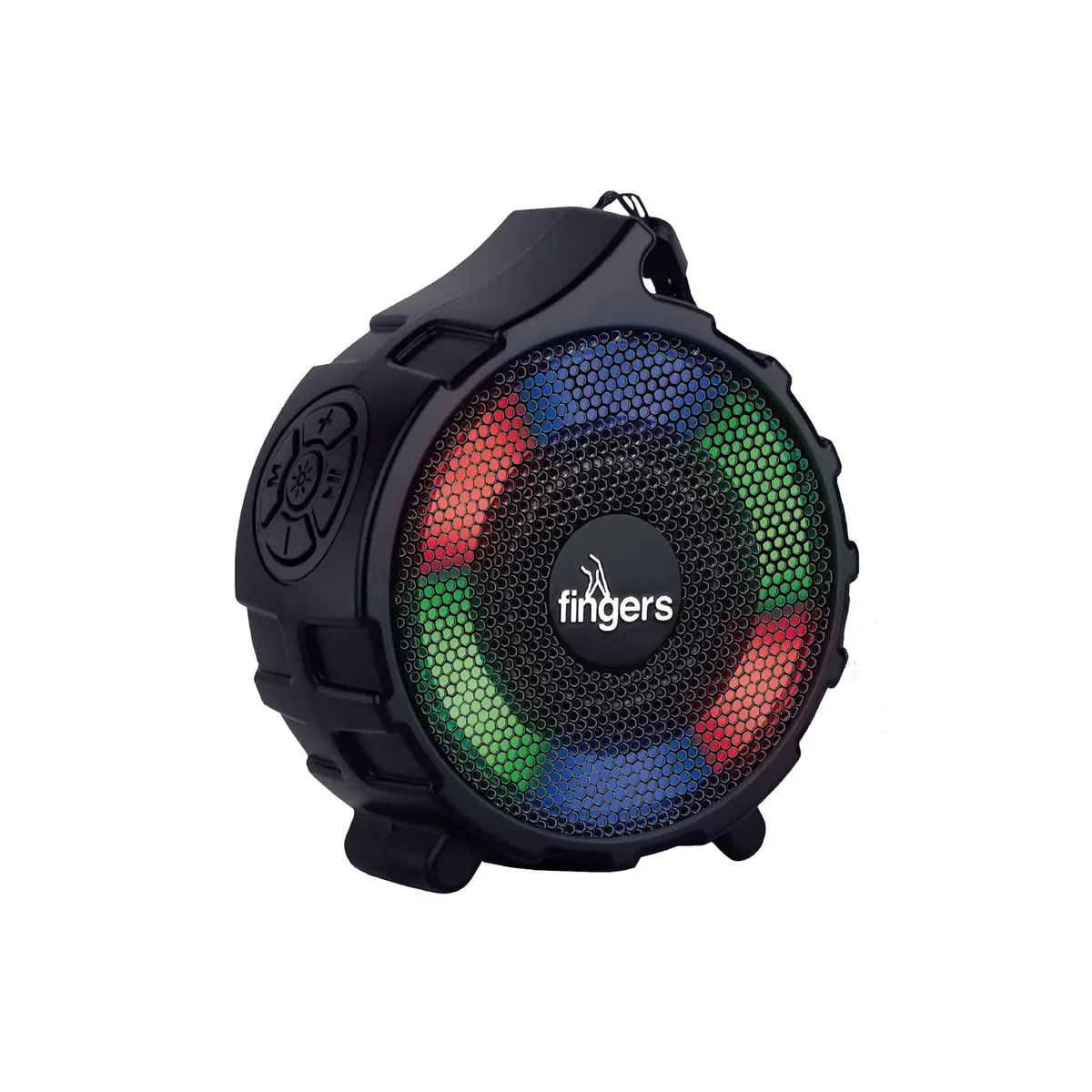 Fingers Rgb-Gem Portable Speaker (Rgb Lights With Immersive Sound  8 Hours Playback  Bluetooth, Fm Radio, Usb, Microsd 1