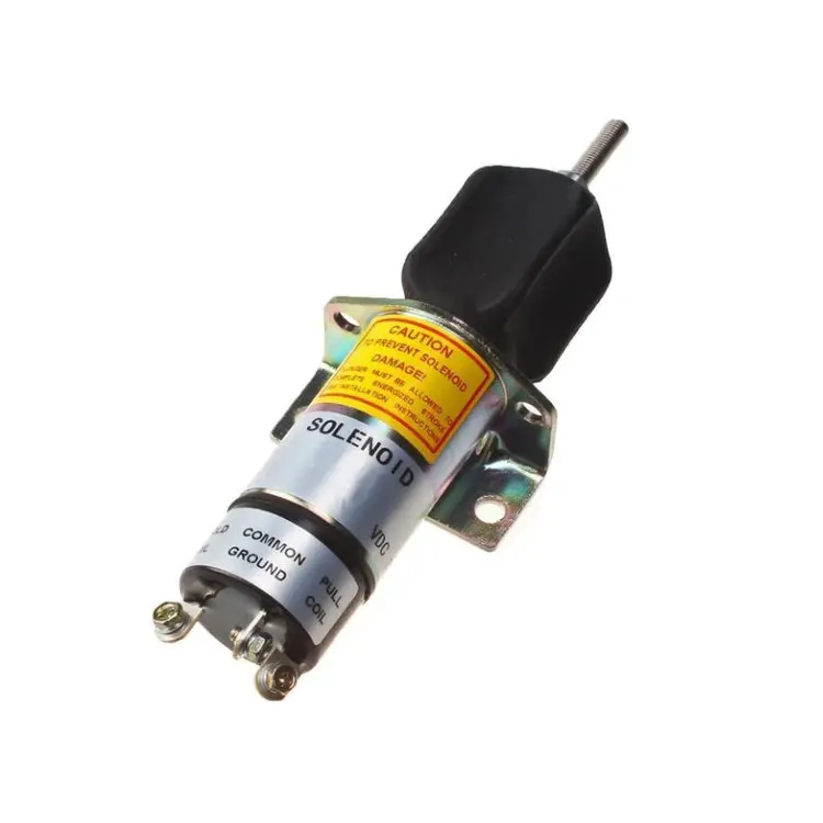 Diselmart 12V Sa-3653-T 1753-12Au1b1 Diesel Stop Solenoid Fits For Woodward 1700 Series 1