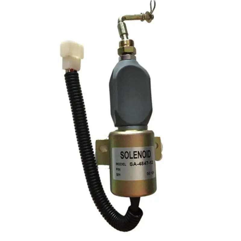12V Sa-4847-12 1751Es-12E7uc5b1s1 Fuel Stop Solenoid Valve Fits For Woodward 1700 Series 1