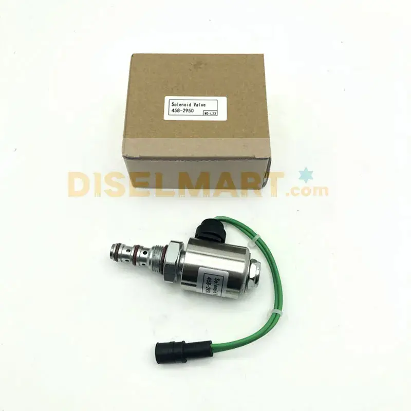24V 458-2950 1861525 Solenoid Valve Fits For Caterpillar 120H,12H,135H,135H Na 1