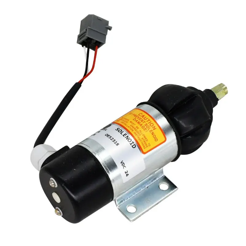 Diselmart 24V 81151144 1318039 1318042 Fuel Stop Solenoid Fits For Perkins Volvo Penta Engines Parts 1