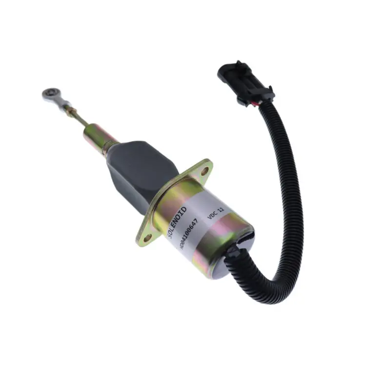 Diselmart 12V 1751Es-12A6uc4b3s1 87616313 87801213 Shut Off Solenoid Fits For Holland 1
