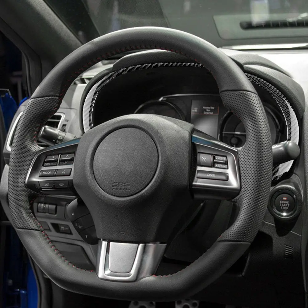 Dynacarbon™ Carbon Fiber Speedometer Surround Trim For Subaru Wrx 2015-2021 1