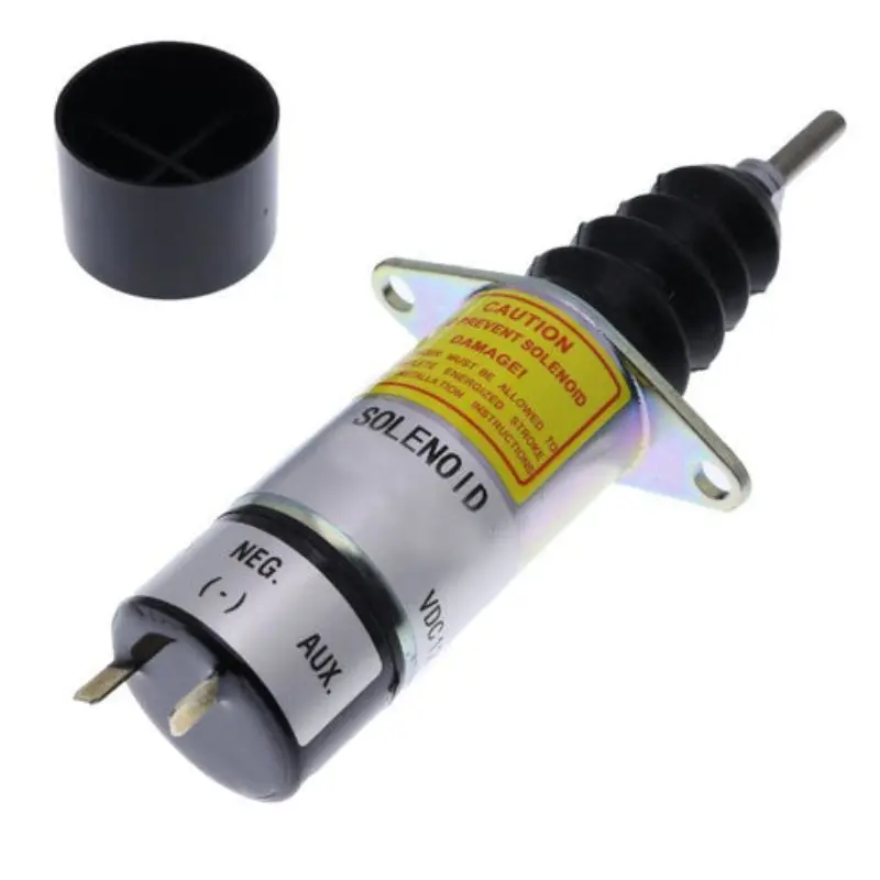 12V 1500-2043 1502-12A2u2b2s1 Fuel Stop Solenoid Valve Fits For Woodward 1