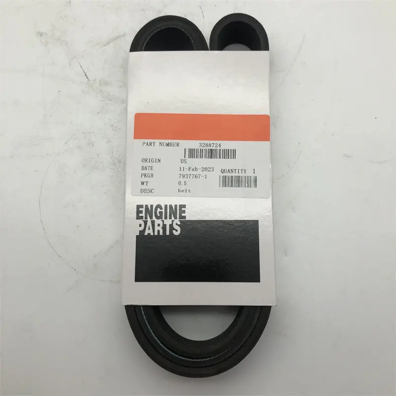 Diselmart New Belt 3288724 Compatible For Cummins 4B3.9 8Pk1397 Engine 1