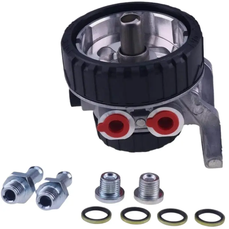 Diselmart Fuel Filter Head Re70358 Re500160 For John Deere 5045D 5055D Hitachi Lx100-5 1