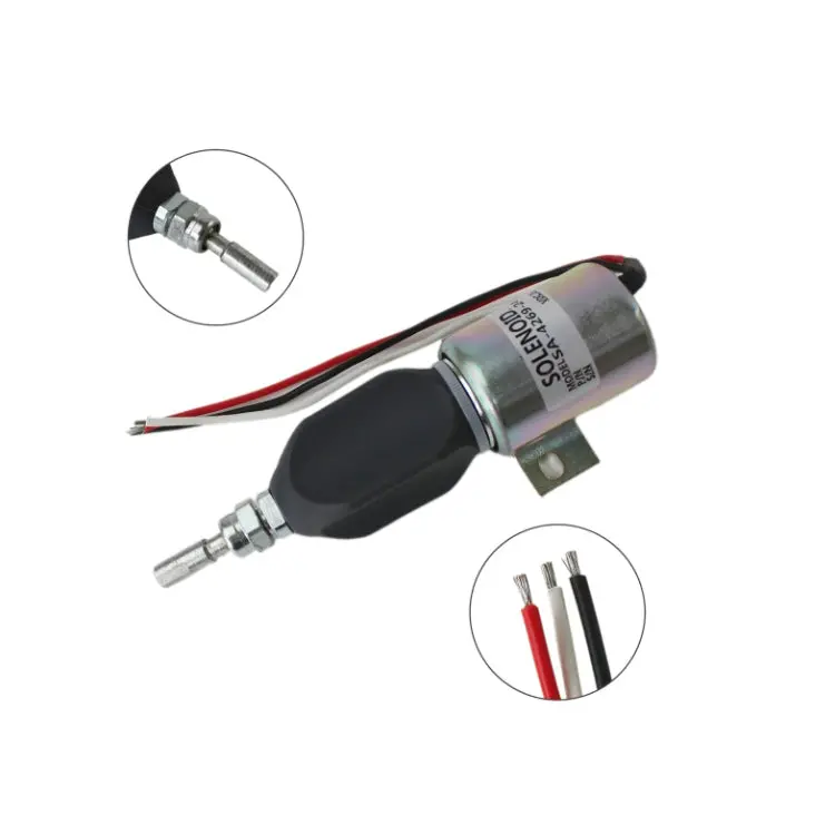 Diselmart 24V 600-815-7550 6008157550 Sa-4269-24 Fuel Stop Solenoid Valve For Komatsu Roller Jv130wh Engine 1