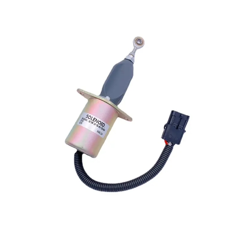 24V 3935650 Sa-4764-24 Fuel Shutoff Solenoid Valve Fits For Cmmmins 6Ct Diesel Engine 1