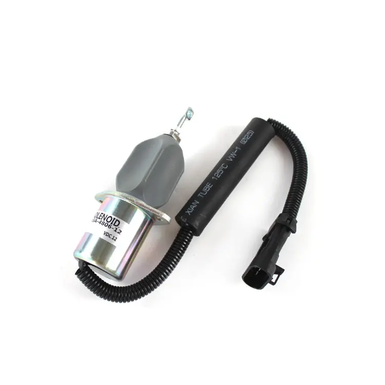 Diselmart 12V Sa-4806-12 Fuel Stop Solenoid Valve Fits For Woodward For Volvo For Kubota Excavator 1