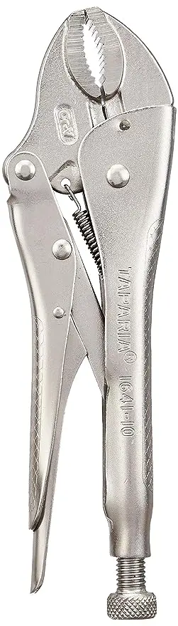 Taparia 1641- 10/1641N-10 (Curved Jaw) 10 In. Gripping Plier 1