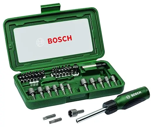 Bosch 46 Pcs Screwdriver Bit Set 1