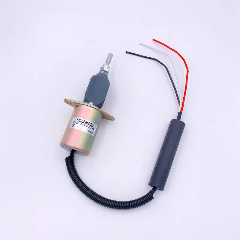 12V 04272078 Fuel Stop Solenoid Valve Fits For Deutz Engine 4 Cylinder Haulotte Ha16px 1