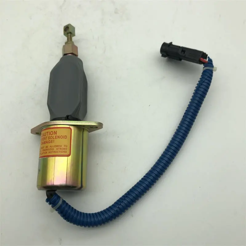Diselmart 12V 1751Es-12A6uc3b1s5 Solenoid For Gehl Skid Steer Loader Sl4625 4625Sx 4625Dx W/Kubota V2203 2