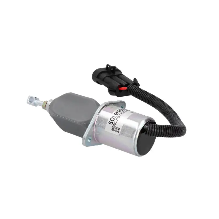 Diselmart 24V Sa-4981-24 3800723 Fuel Shutoff Solenoid Fits For Cummins Diesel Engine 1