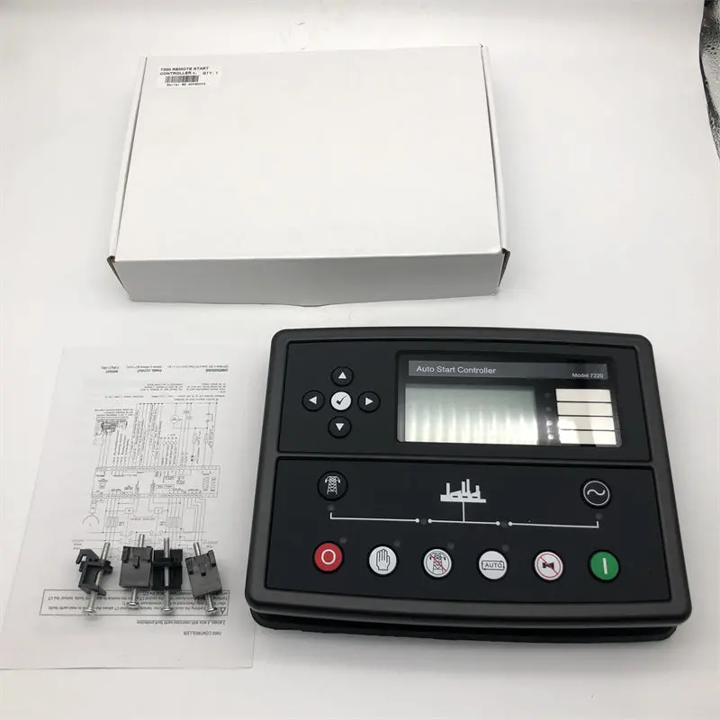 Diselmart Dse7220 Diesel/Gas Generator Genset Controller Panel Auto Start Amf Control Module Monitor Mains Supply 1